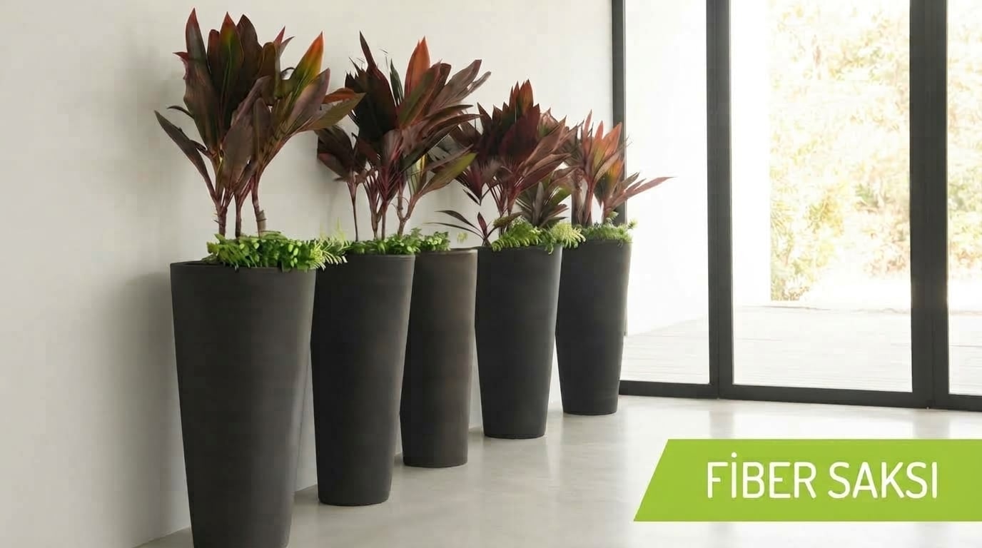 FİBER SAKSI