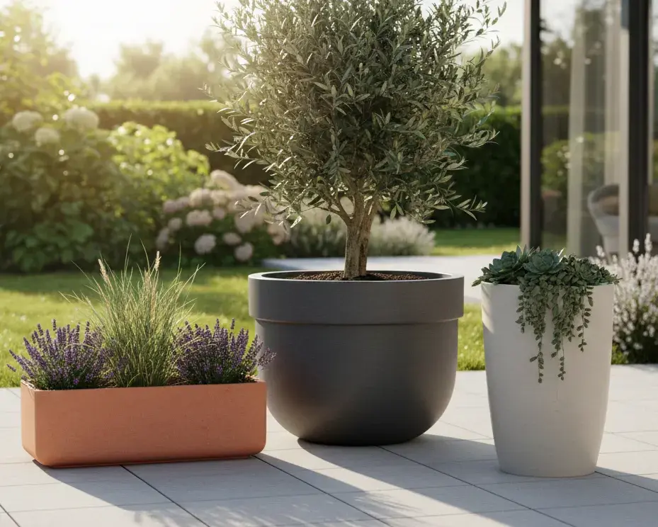 Fiber Saksı Nedir? Hafif, Dayanıklı & Estetik Peyzaj Çözümü