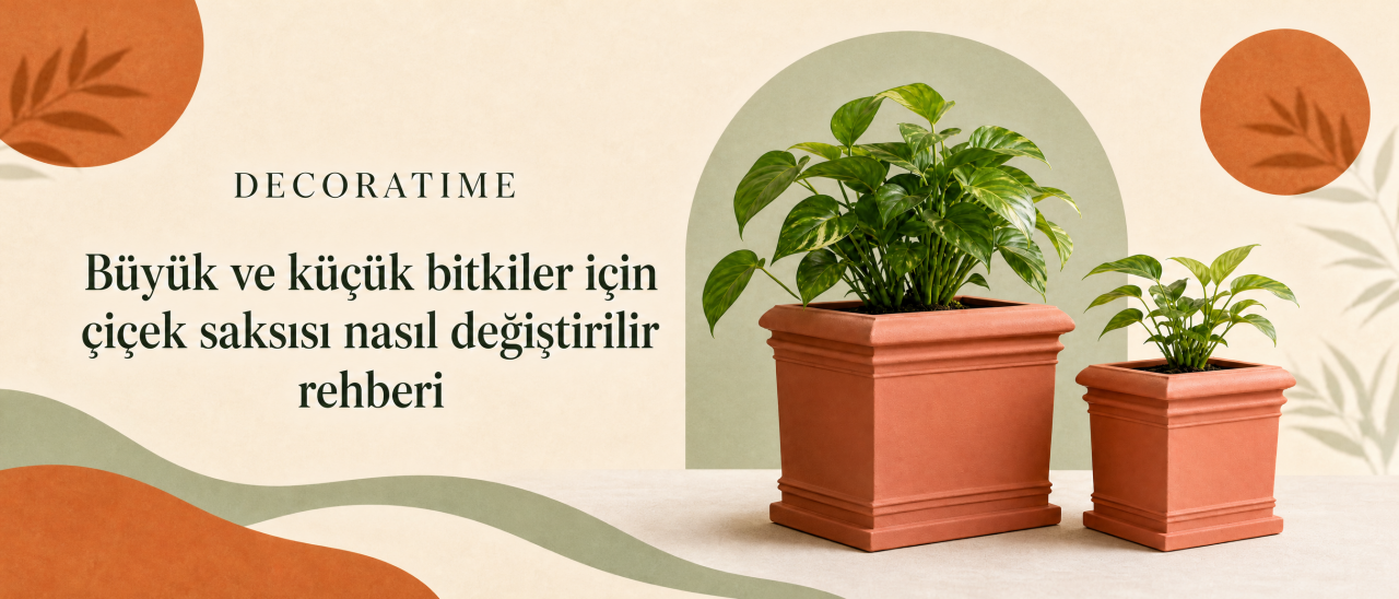 Çiçek Saksısı Nasıl Değiştirilir? Adım Adım Büyük ve Küçük Bitkiler İçin Saksı Değişimi