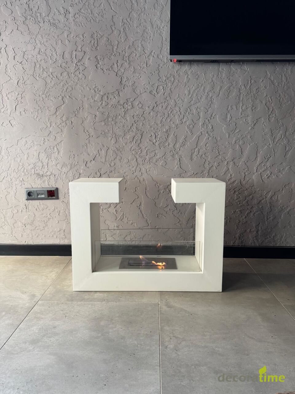 Bioethanol Şömine | Decoratime: Bacasız Estetiğin ve Çağdaş Isının Mükemmel Buluşması