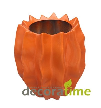 FİBER SAKSI GENTO - BÜYÜK SAKSI - DEKORATİF SAKSI - ÇİÇEKLİK 42*70 - Hazneli