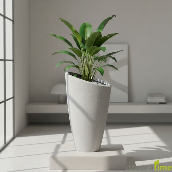 FİBER SAKSI FURYA - BÜYÜK SAKSI - DEKORATİF SAKSI - ÇİÇEKLİK