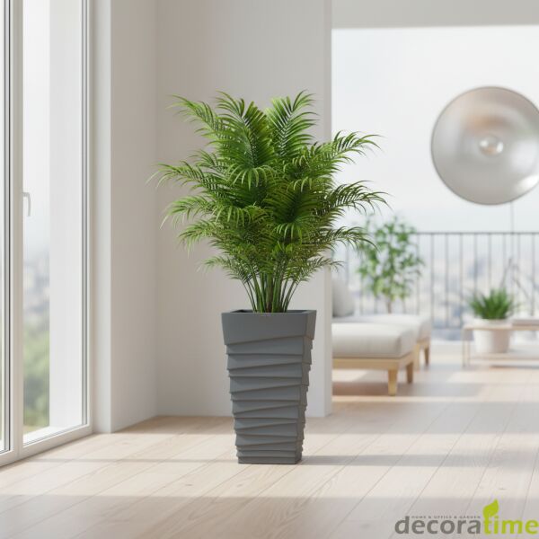 FİBER SAKSI SİMİRNA - BÜYÜK SAKSI - DEKORATİF SAKSI - ÇİÇEKLİK