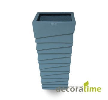 FİBER SAKSI SİMİRNA - BÜYÜK SAKSI - DEKORATİF SAKSI - ÇİÇEKLİK