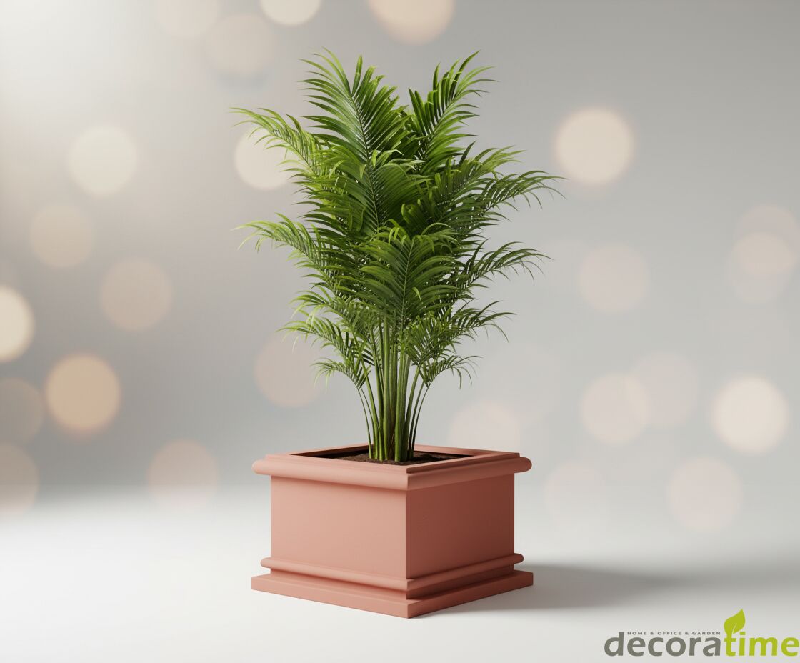 DECORAVINTAGE FİBER SAKSI ASRA - BÜYÜK SAKSI - DEKORATİF SAKSI - ÇİÇEKLİK