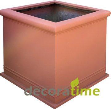 DECORAVINTAGE FİBER SAKSI VELA - BÜYÜK SAKSI - DEKORATİF SAKSI - ÇİÇEKLİK