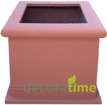 DECORAVINTAGE FİBER SAKSI HAMA - BÜYÜK SAKSI - DEKORATİF SAKSI - ÇİÇEKLİK 51*40