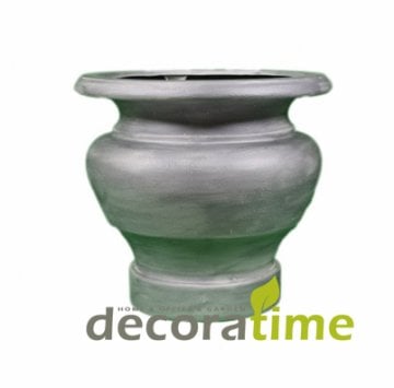 DECORAVINTAGE FİBER SAKSI HİRA - BÜYÜK SAKSI - DEKORATİF SAKSI - ÇİÇEKLİK 50*45