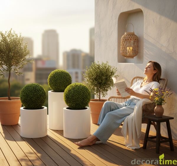 FİBER SAKSI ANTARA - BÜYÜK SAKSI - DEKORATİF SAKSI - ÇİÇEKLİK