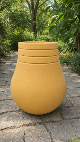 BETON SAKSI LOTUS- BÜYÜK SAKSI - DEKORATİF SAKSI - ÇİÇEKLİK
