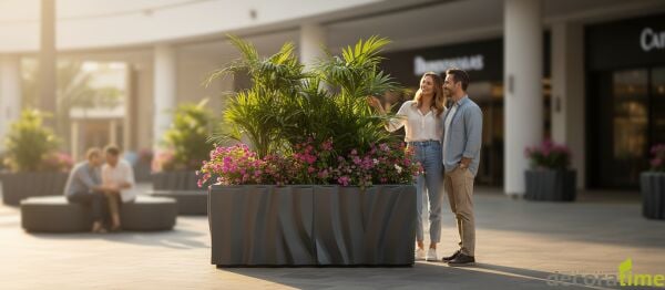 FİBER SAKSI NESTA 3D 50*100*50 - Haznesiz