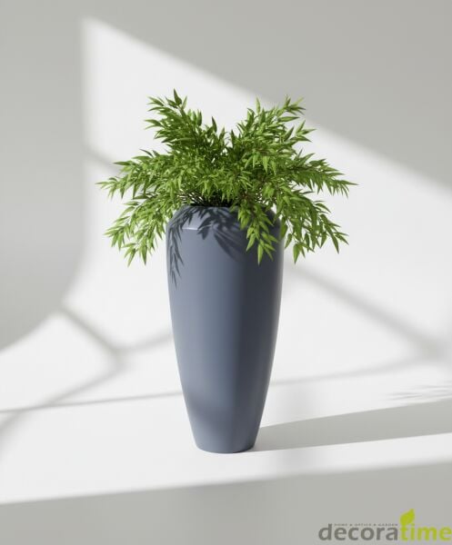 FİBER SAKSI HERA - BÜYÜK SAKSI - DEKORATİF SAKSI - ÇİÇEKLİK Haznesiz - Ø*30*110