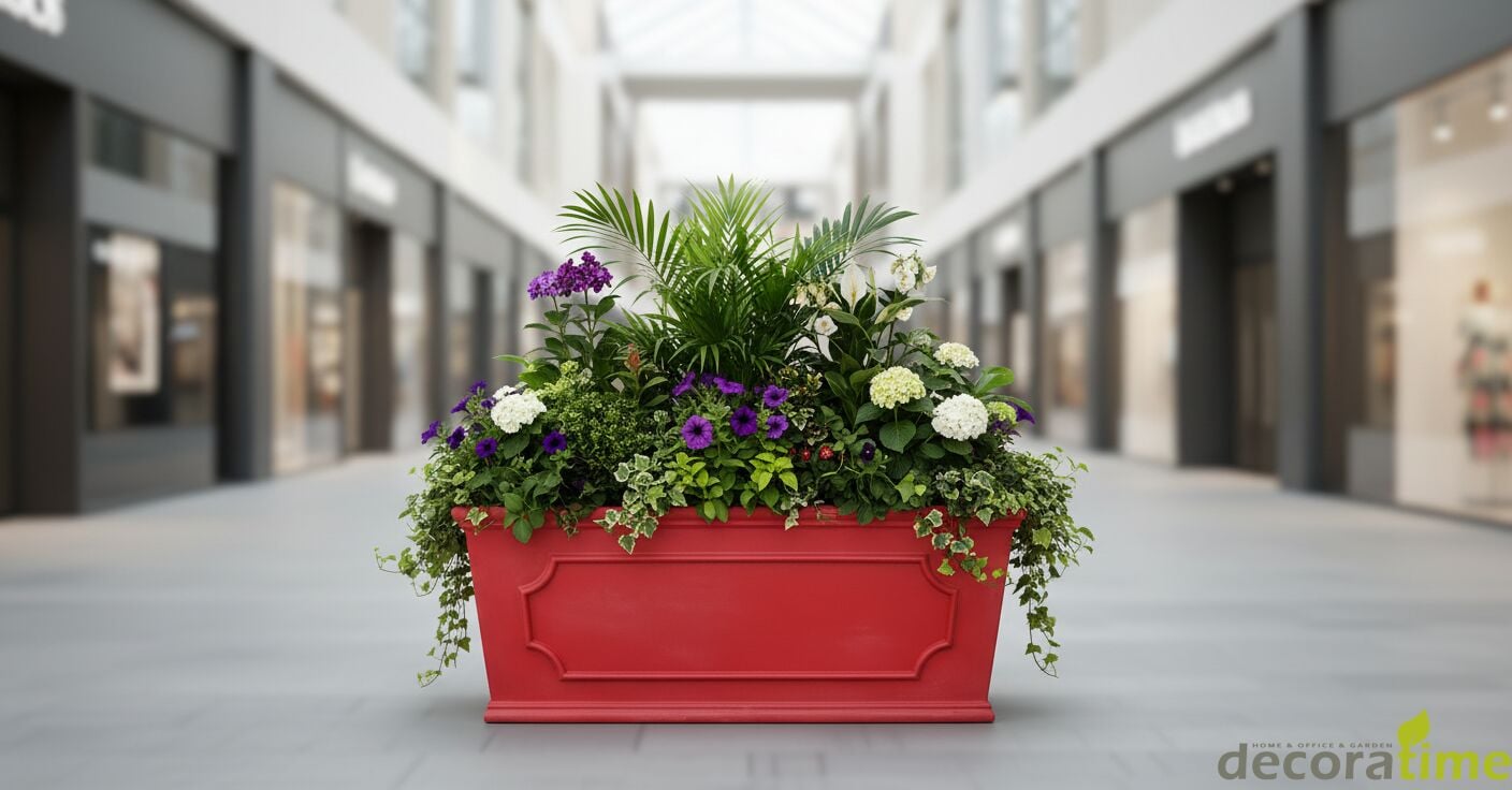 FİBER SAKSI PARYA - BÜYÜK SAKSI - DEKORATİF SAKSI - ÇİÇEKLİK