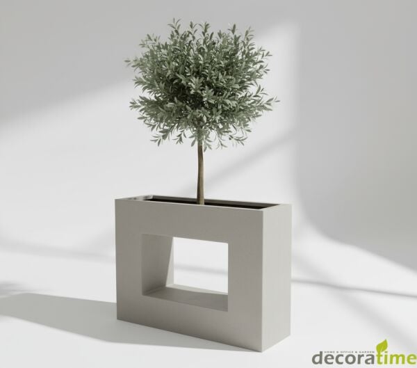 FİBER SAKSI NESTA LUX - BÜYÜK SAKSI - DEKORATİF SAKSI - ÇİÇEKLİK