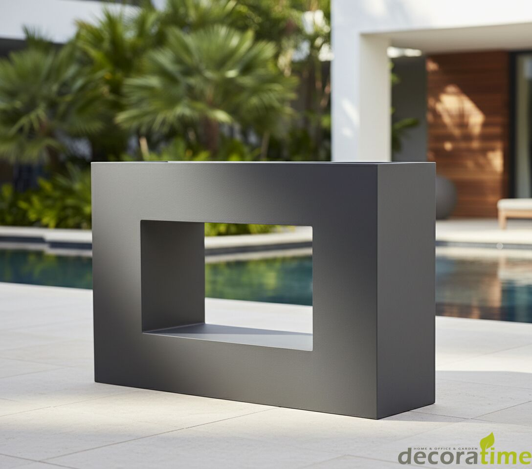 FİBER SAKSI NESTA LUX - BÜYÜK SAKSI - DEKORATİF SAKSI - ÇİÇEKLİK