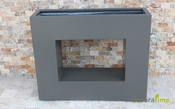 FİBER SAKSI NESTA LUX - BÜYÜK SAKSI - DEKORATİF SAKSI - ÇİÇEKLİK