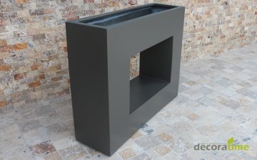 FİBER SAKSI NESTA LUX - BÜYÜK SAKSI - DEKORATİF SAKSI - ÇİÇEKLİK