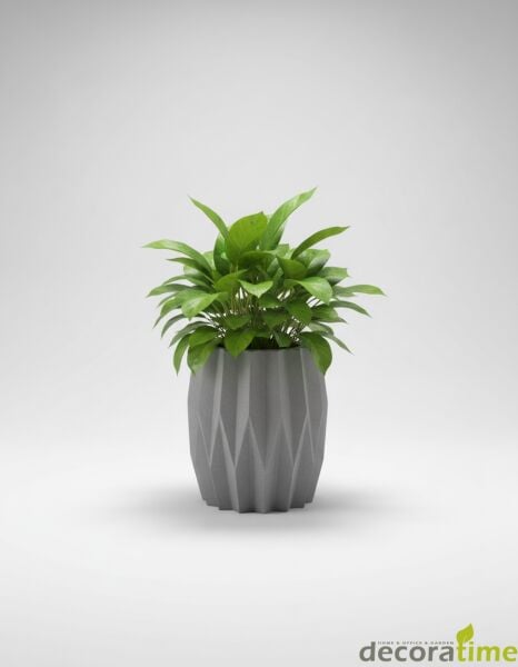 FİBER SAKSI YAFES- BÜYÜK SAKSI - DEKORATİF SAKSI - ÇİÇEKLİK