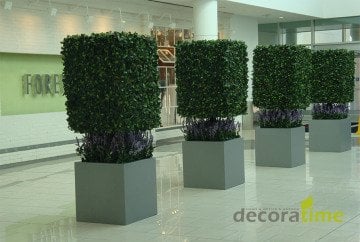 FİBER SAKSI KARYA - BÜYÜK SAKSI - DEKORATİF SAKSI - ÇİÇEKLİK 90*90*90 - Haznesiz