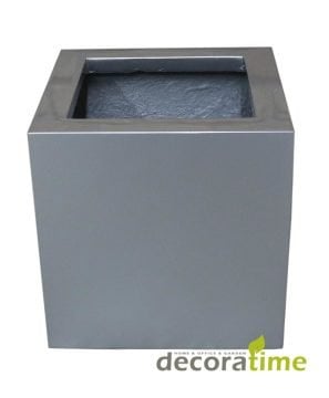 FİBER SAKSI KARYA - BÜYÜK SAKSI - DEKORATİF SAKSI - ÇİÇEKLİK 90*90*90 - Haznesiz