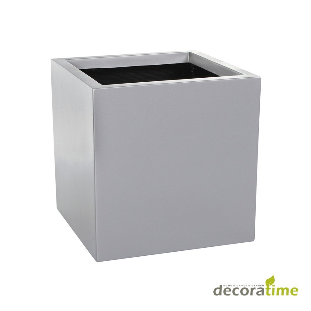 FİBER SAKSI KARYA - BÜYÜK SAKSI - DEKORATİF SAKSI - ÇİÇEKLİK 90*90*90 - Haznesiz