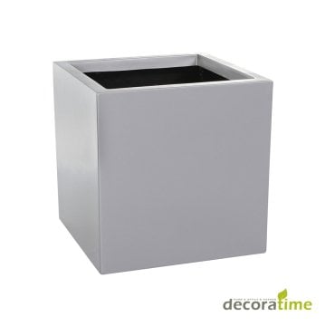 FİBER SAKSI KARYA - BÜYÜK SAKSI - DEKORATİF SAKSI - ÇİÇEKLİK 90*90*90 - Haznesiz