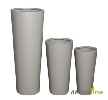 FİBER SAKSI MAXI SİMENA - BÜYÜK SAKSI - DEKORATİF SAKSI - ÇİÇEKLİK