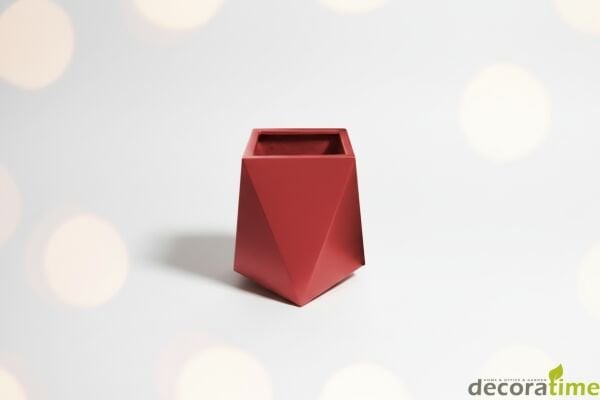 FİBER SAKSI NEO - BÜYÜK SAKSI - DEKORATİF SAKSI - ÇİÇEKLİK 50*50*80 - Haznesiz