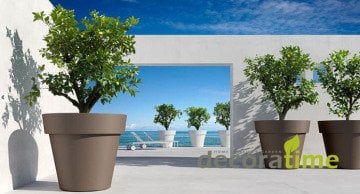 FİBER SAKSI NOVA - BÜYÜK SAKSI - DEKORATİF SAKSI - ÇİÇEKLİK