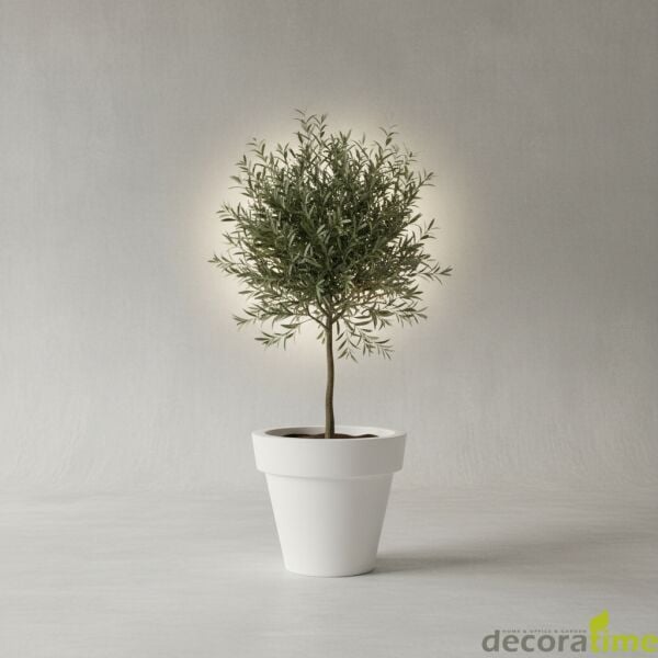 FİBER SAKSI NOVA - BÜYÜK SAKSI - DEKORATİF SAKSI - ÇİÇEKLİK Ø*120*100 - Hazneli