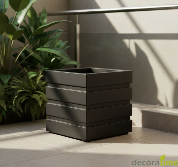 FİBER SAKSI VERA - BÜYÜK SAKSI - DEKORATİF SAKSI - ÇİÇEKLİK