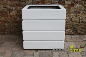 FİBER SAKSI VERA - BÜYÜK SAKSI - DEKORATİF SAKSI - ÇİÇEKLİK