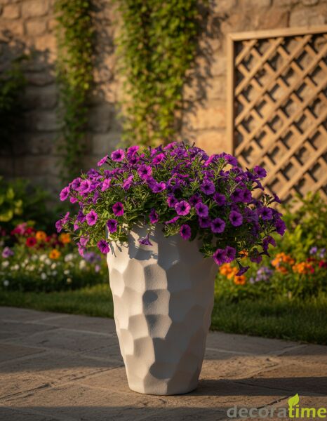 FİBER SAKSI ASTARA - BÜYÜK SAKSI - DEKORATİF SAKSI - ÇİÇEKLİK