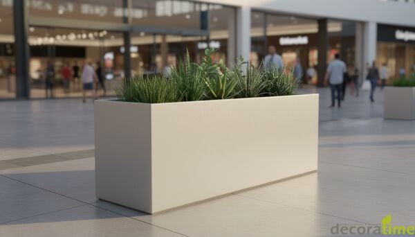 FİBER SAKSI NESTA - BÜYÜK SAKSI - DEKORATİF SAKSI - ÇİÇEKLİK