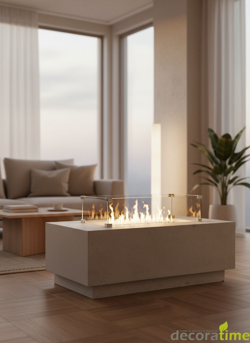 LİVANYA ŞÖMİNE - ATEŞ ÇUKURU