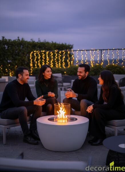MİLANO BİOETHANOL  ŞÖMİNE - ATEŞ ÇUKURU