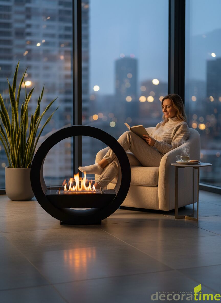 SALSA DESİGN TAŞINABİLİR ŞÖMİNE