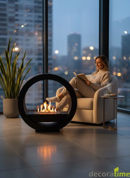 SALSA DESİGN TAŞINABİLİR ŞÖMİNE