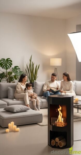 TİME BİOETHANOL TAŞINABİLİR ŞÖMİNE
