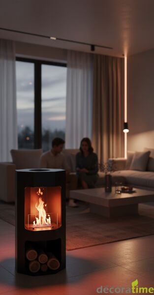 TİME TAŞINABİLİR ŞÖMİNE