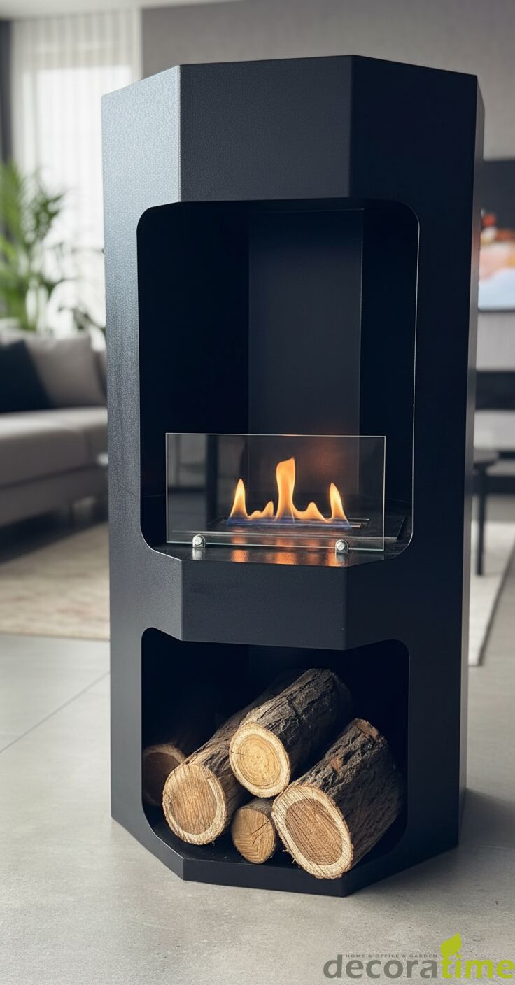 TİME BİOETHANOL TAŞINABİLİR ŞÖMİNE
